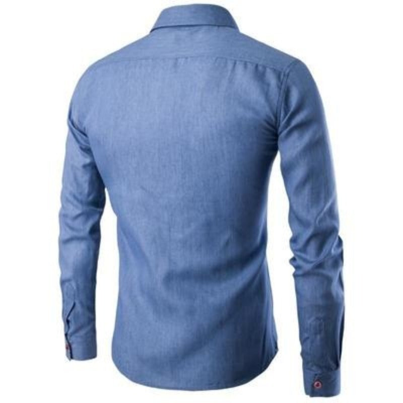 Guillaume - Denim-Bluse