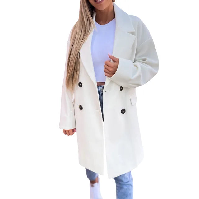 Lillymoda | Alison - stylischer Trenchcoat in mittlerer Länge