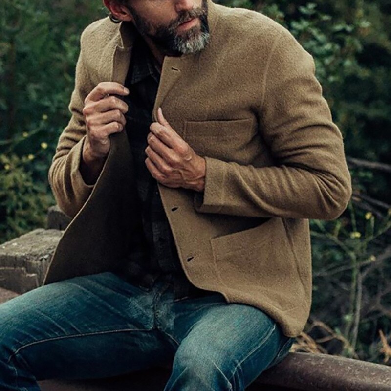 Lillymoda | Aaron - Strickjacke mit Knopfleiste