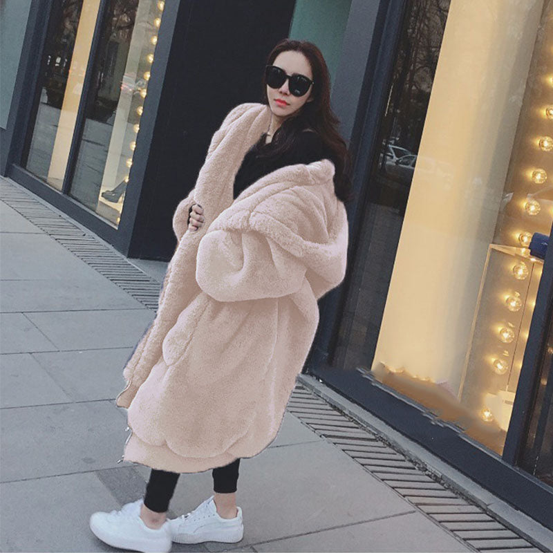 Lillymoda | Cora - Bequeme Winterjacke aus Kunstfell