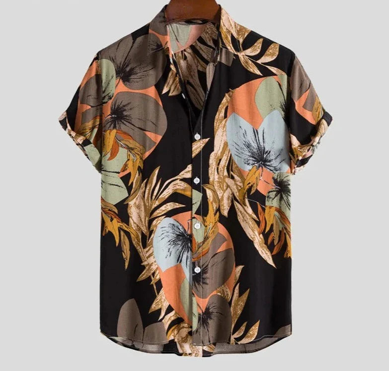 Camilo - Kurzärmliges Hawaiihemd