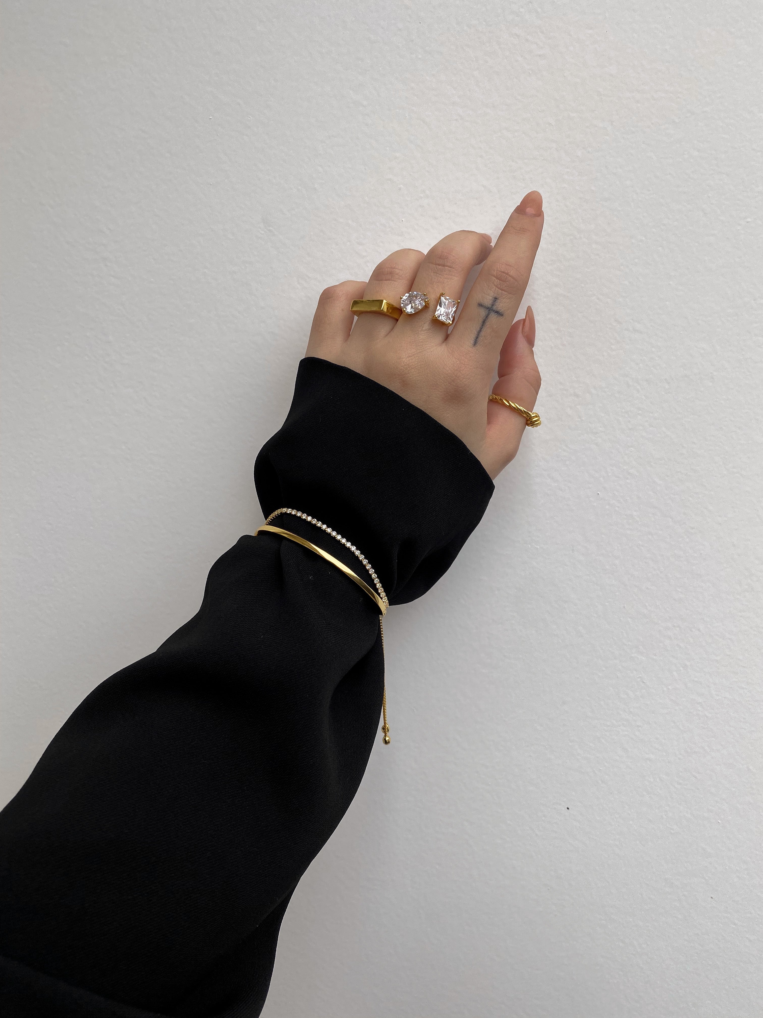 Tennisarmband Vergoldet -Kowalska