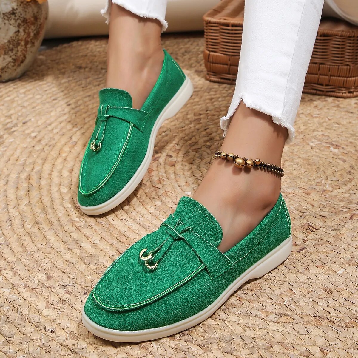 Stilvolle Loafer | Hausschuhe Frauen