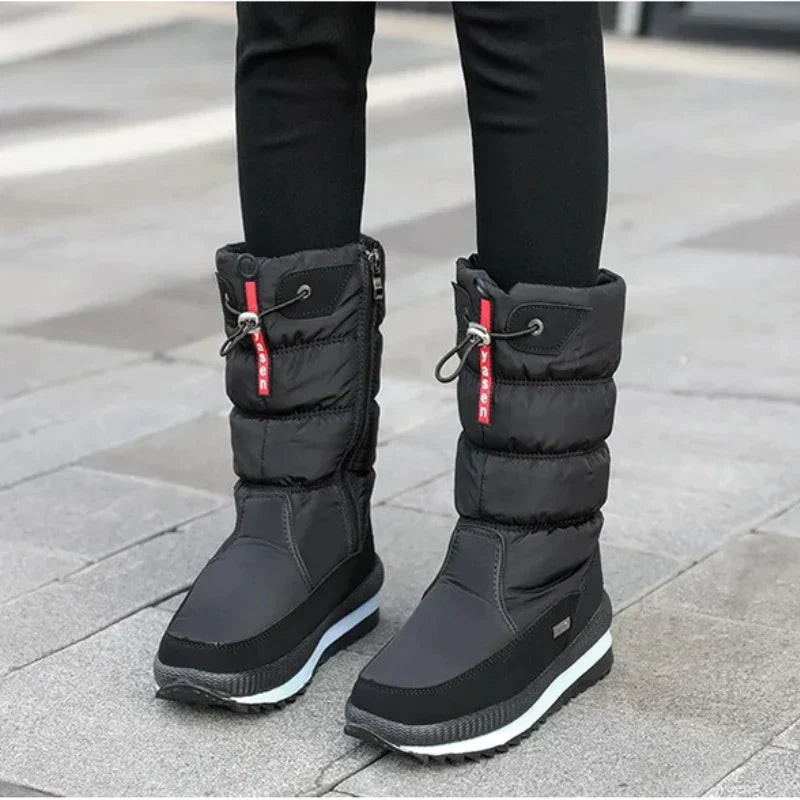 Lita - Wasserdichte Plateaustiefel