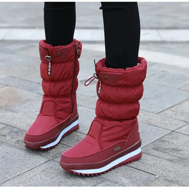 Lita - Wasserdichte Plateaustiefel