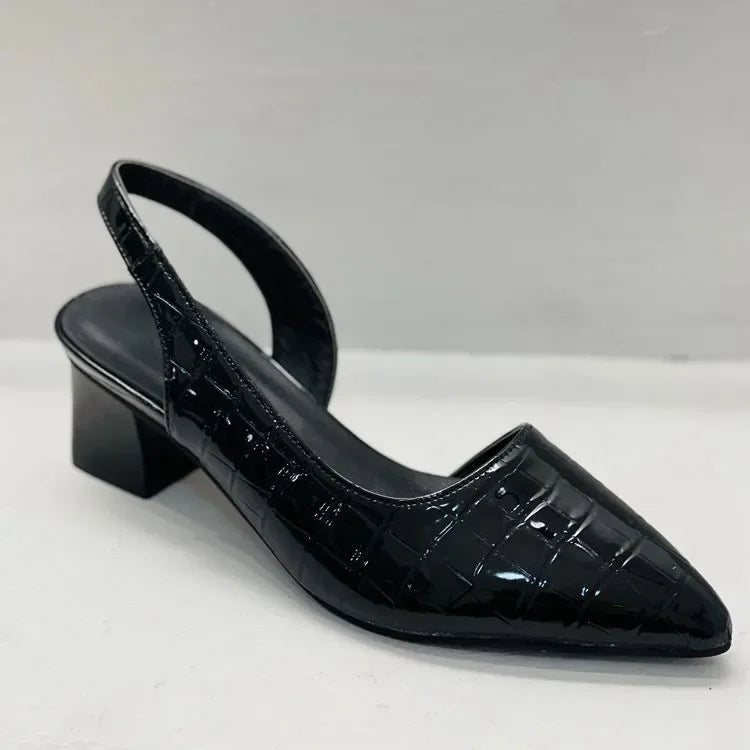 Clotilda - Orthopädische Croco Pumps für Damen