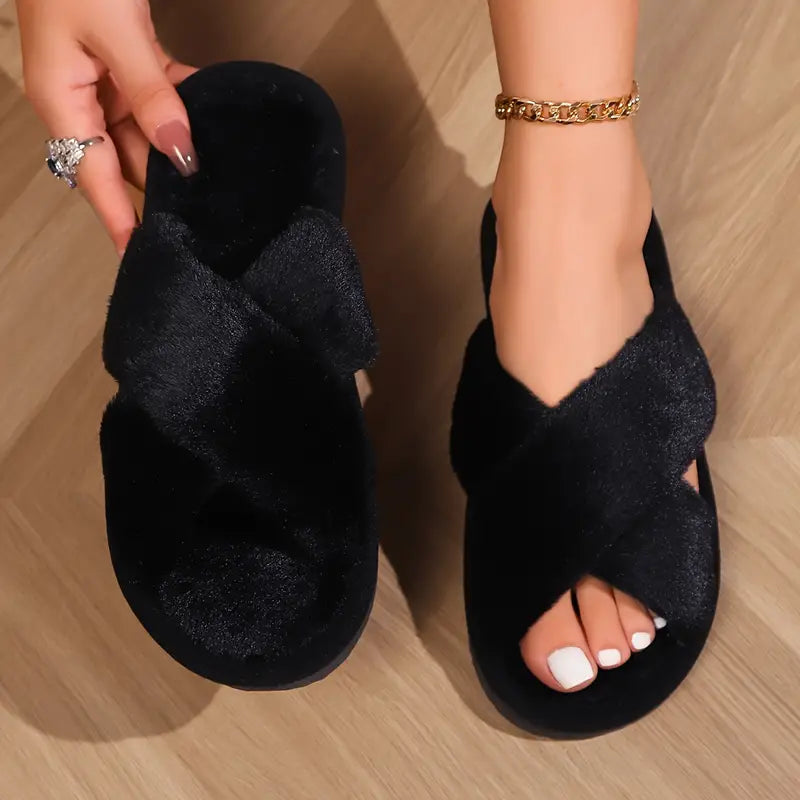 Lacie - Warm Innen Hausschuhe für Frauen