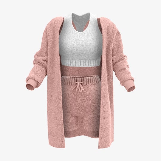 Lillymoda | Julia - Lässiges Lounge Outfit (Dreiteiliges)