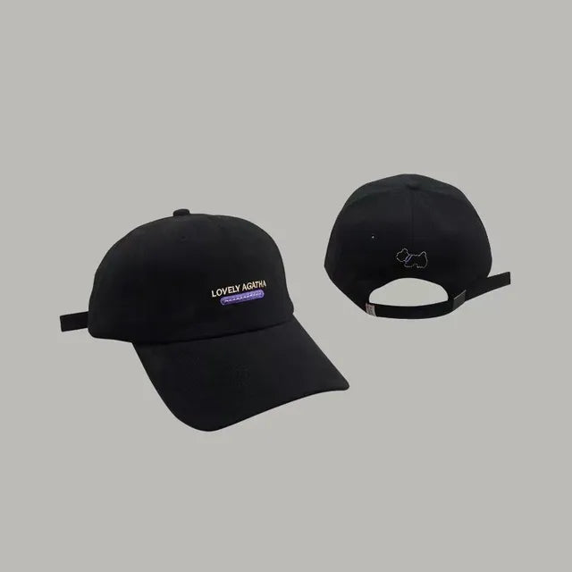 Damen-Baseballkappe mit gestickten Buchstaben