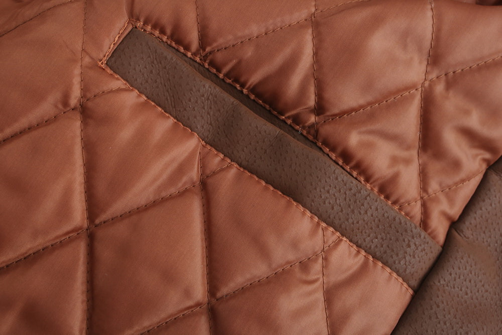 Liam – Lederjacke mit Kapuze