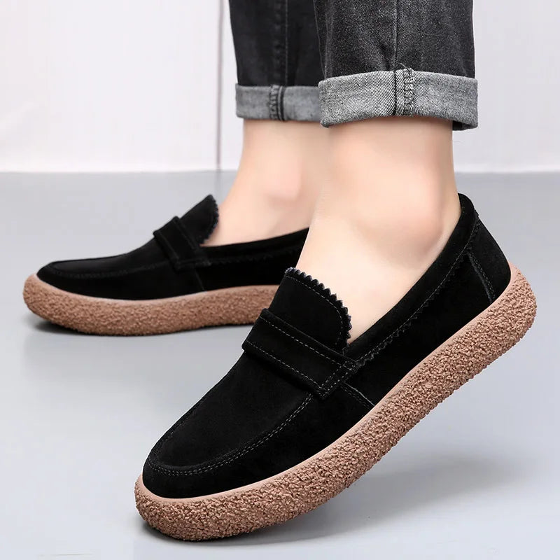 Apollo - Loafers aus italienischem Wildleder