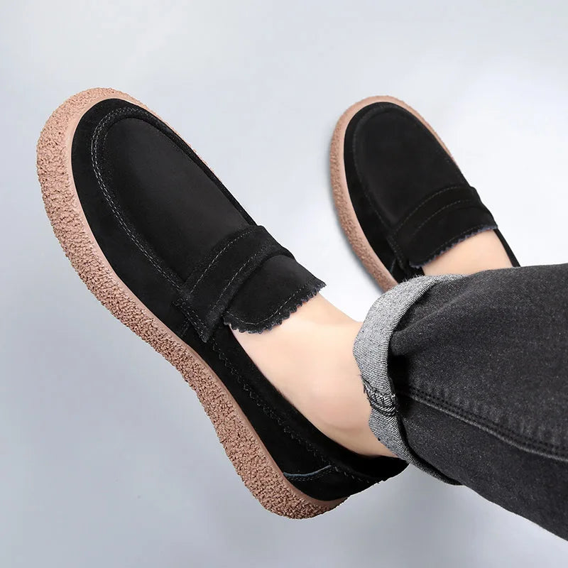Apollo - Loafers aus italienischem Wildleder