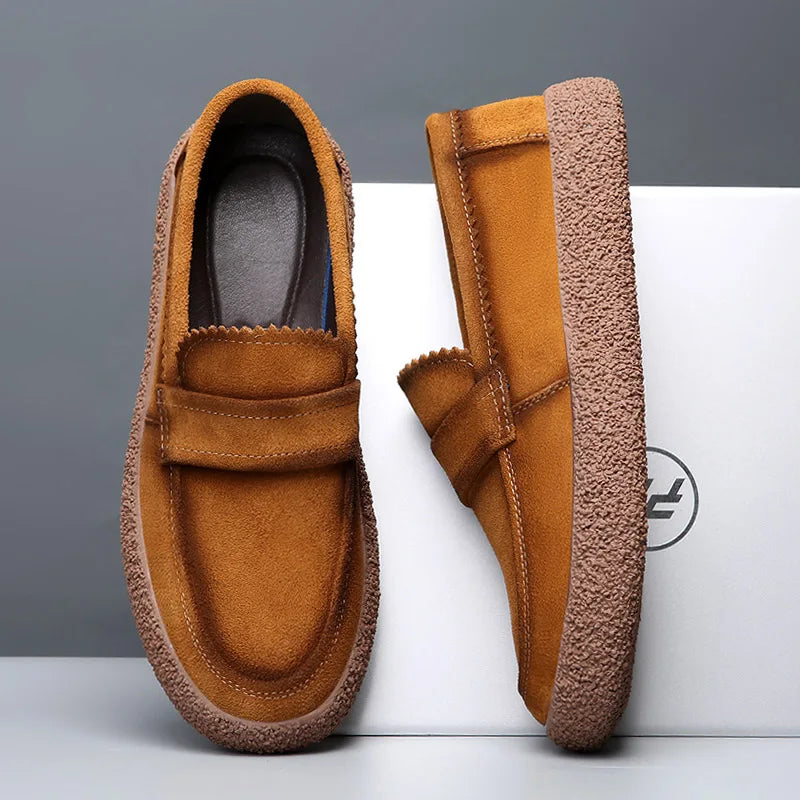 Apollo - Loafers aus italienischem Wildleder