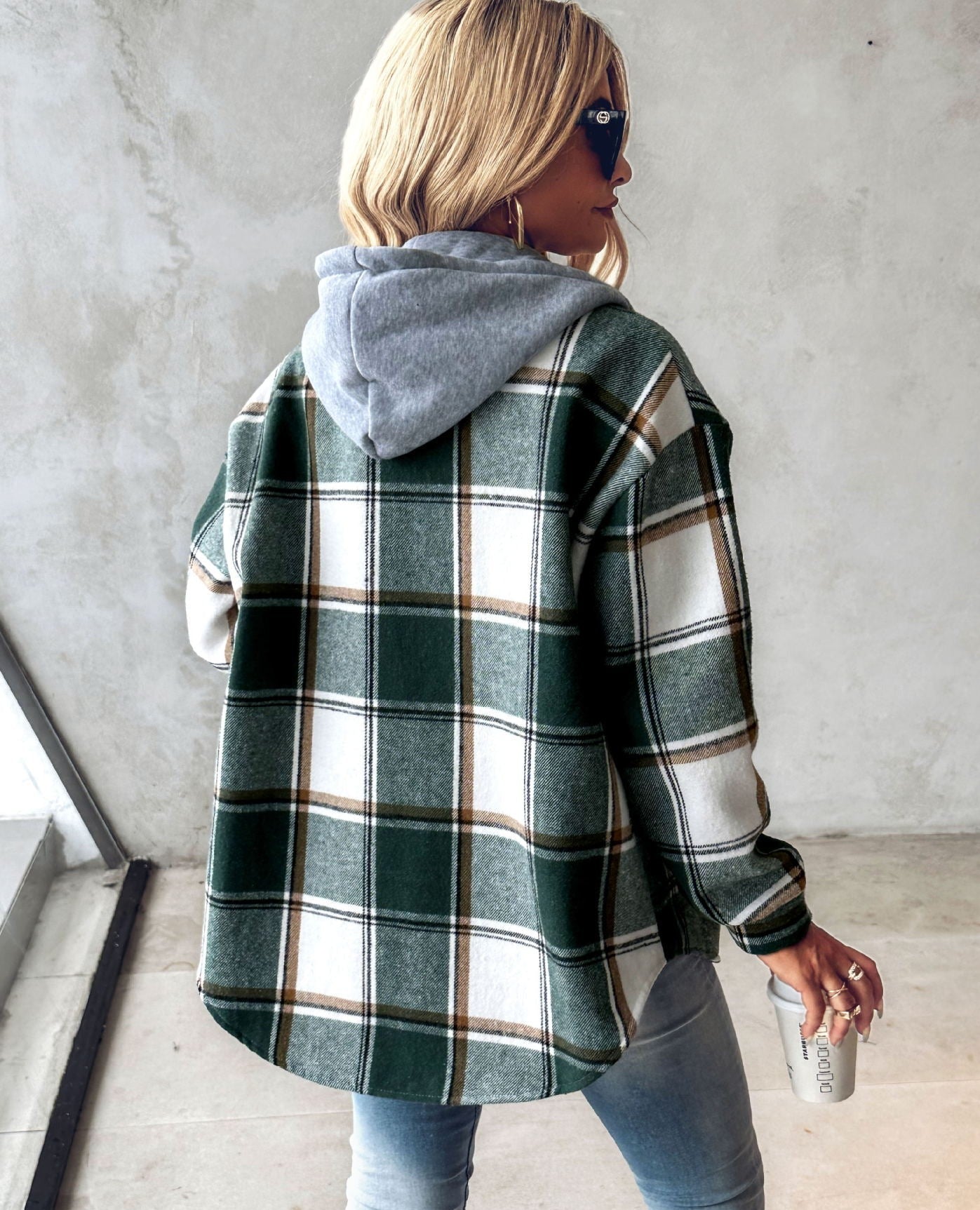 Lillymoda | Janie - stilvolle karierte Trend-Cardigans