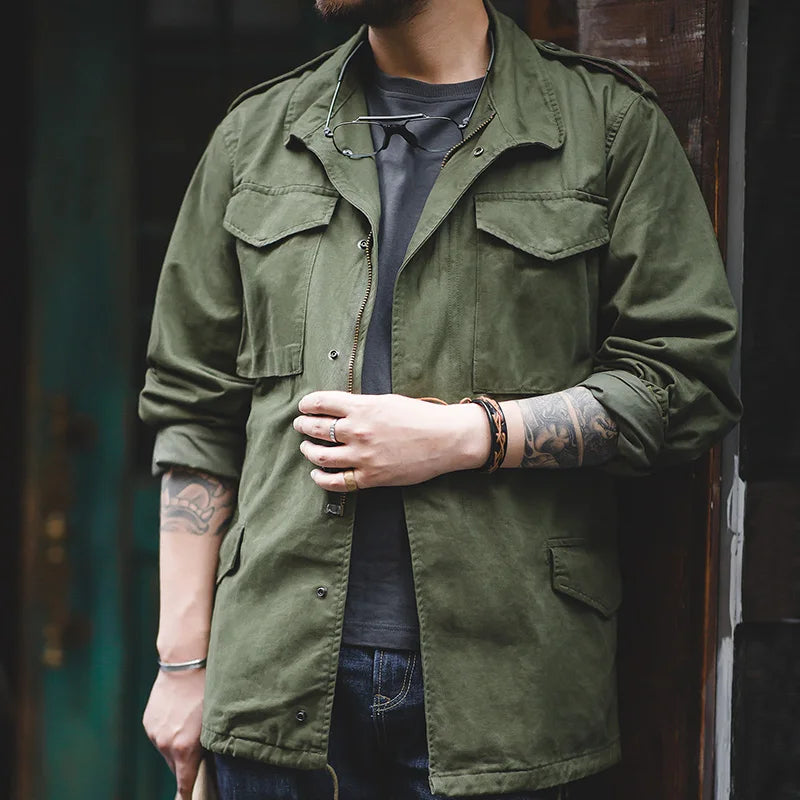 Pedro - Robuste M65 Herren Outdoor Jacke mit viel Platz
