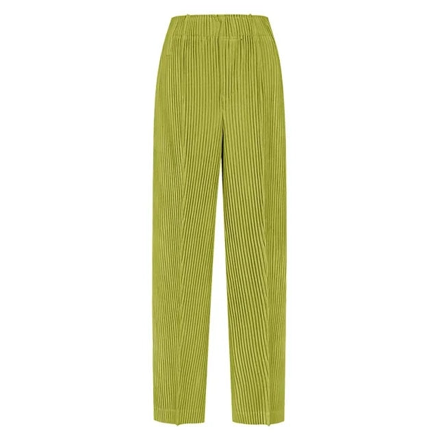 Exie - Gerade Hose mit hoher Taille