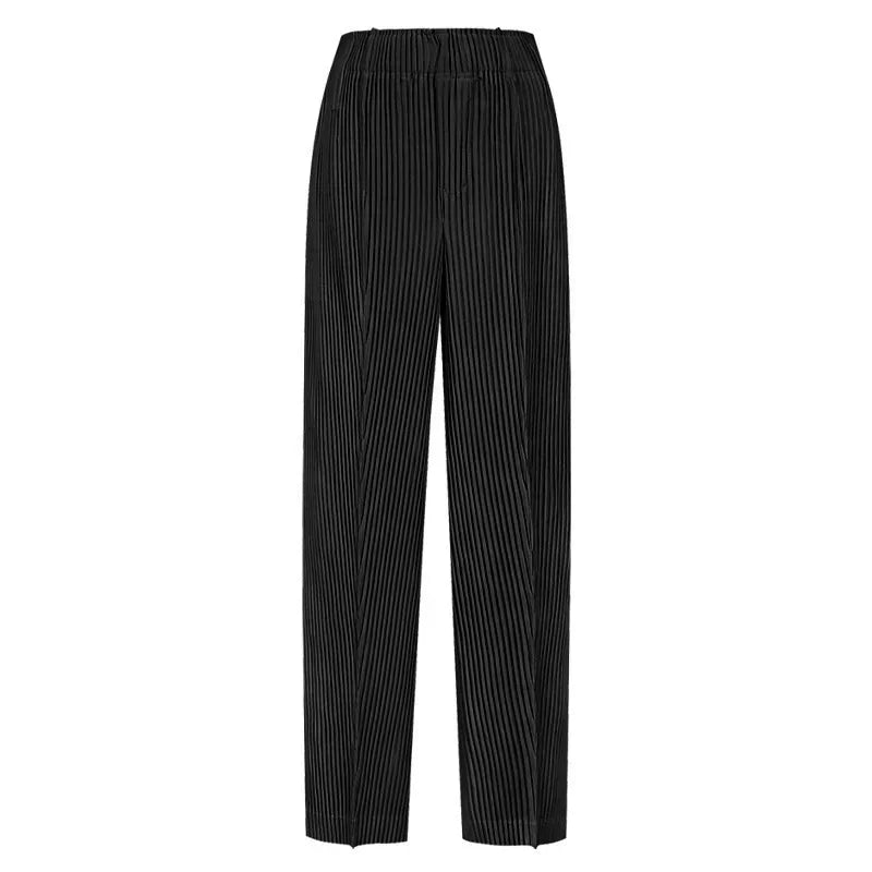 Exie - Gerade Hose mit hoher Taille