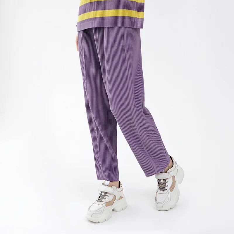Exie - Gerade Hose mit hoher Taille