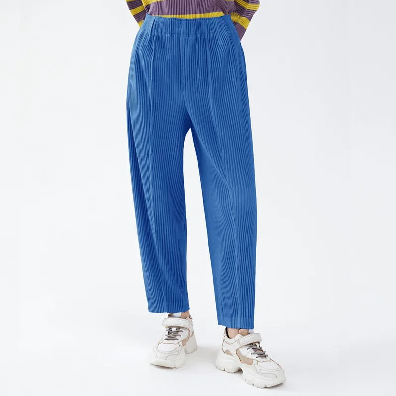 Exie - Gerade Hose mit hoher Taille