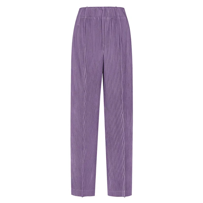 Exie - Gerade Hose mit hoher Taille