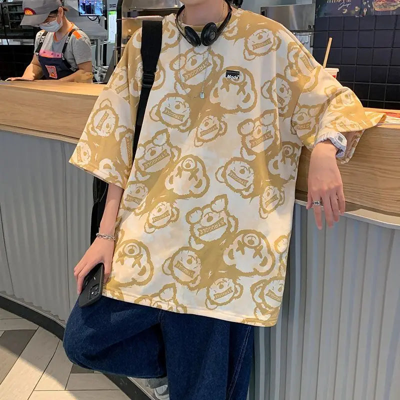 Greyson - Halbarm-Batik-T-Shirt