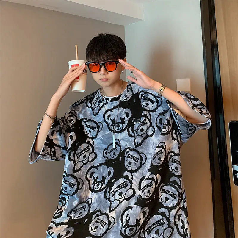 Greyson - Halbarm-Batik-T-Shirt
