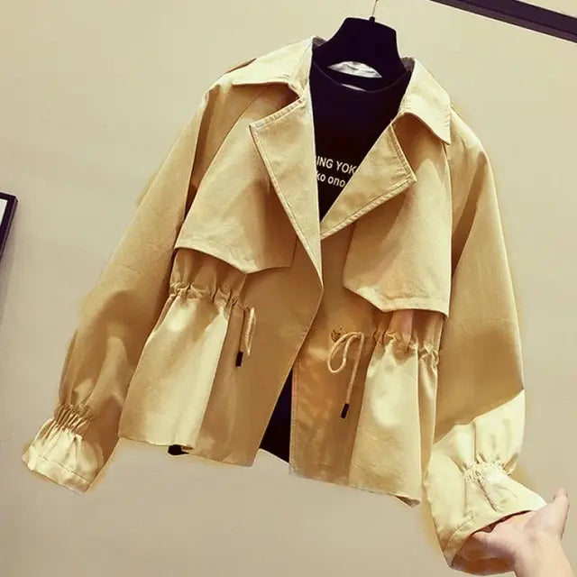 Lillymoda | Alexa - eleganter Trend-Trenchcoat