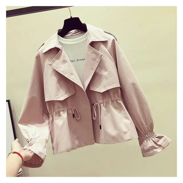 Lillymoda | Alexa - eleganter Trend-Trenchcoat