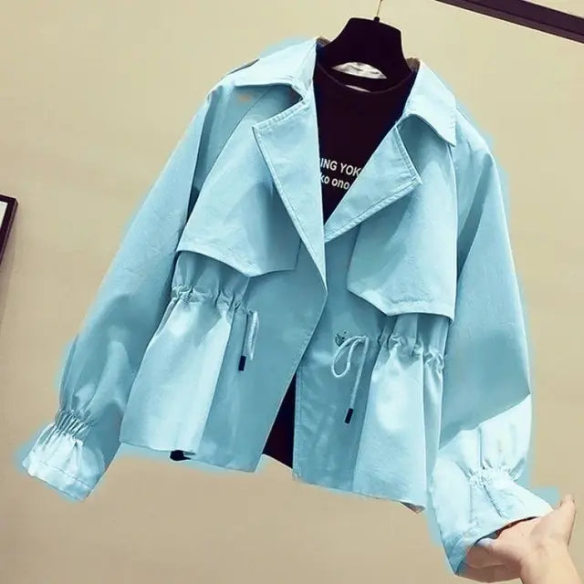 Lillymoda | Alexa - eleganter Trend-Trenchcoat