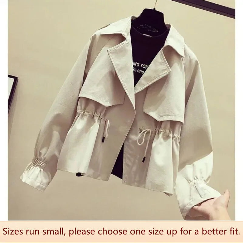 Lillymoda | Alexa - eleganter Trend-Trenchcoat