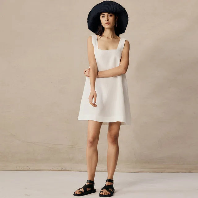 Lillymoda | Iliana - Lässiges rückenfreies Minikleid