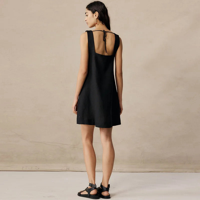 Lillymoda | Iliana - Lässiges rückenfreies Minikleid