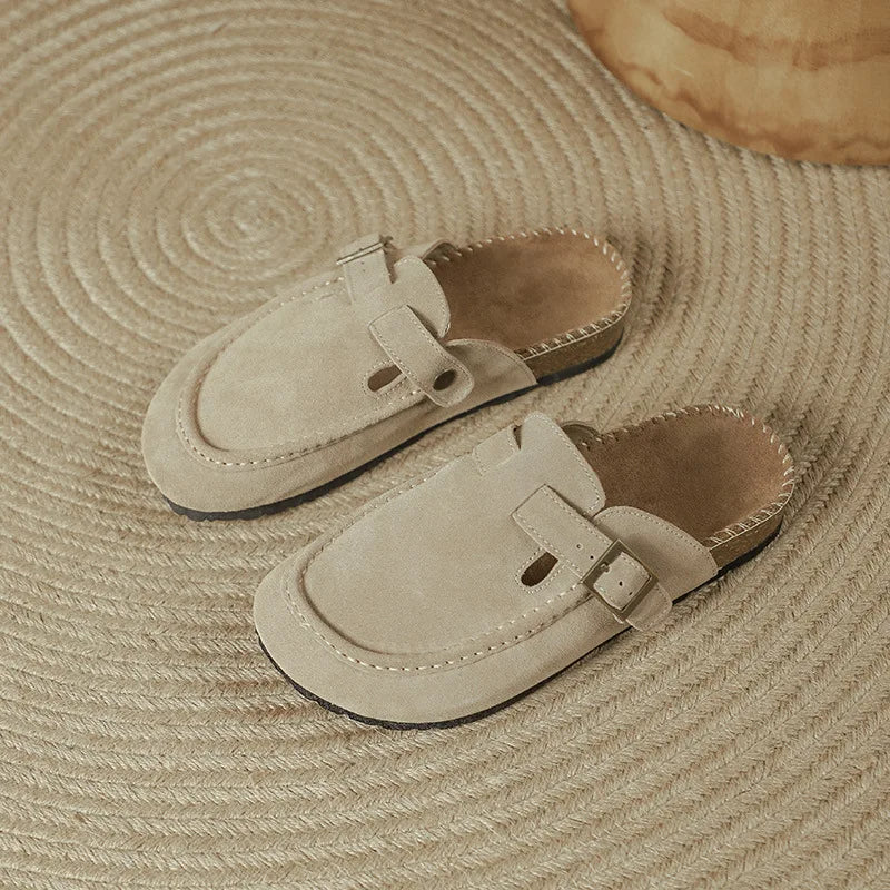 Cyndi - Sneakers aus hochwertigem Leder mit Korksohle
