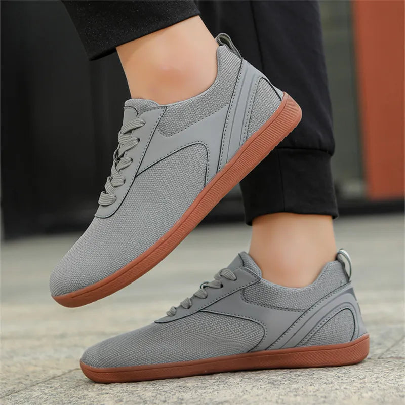 AirTech Herren Freizeitschuhe mit Atmungsaktivem Mesh und Anti-Rutsch-Sohle