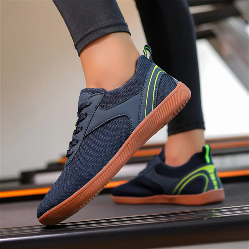 AirTech Herren Freizeitschuhe mit Atmungsaktivem Mesh und Anti-Rutsch-Sohle