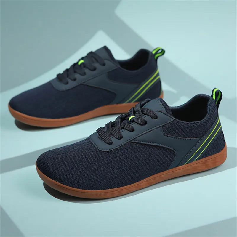 AirTech Herren Freizeitschuhe mit Atmungsaktivem Mesh und Anti-Rutsch-Sohle