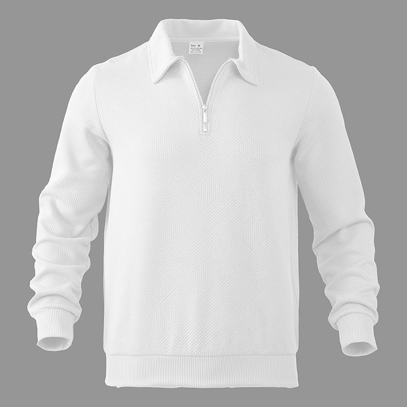 Polopullover | mit Reißverschluss