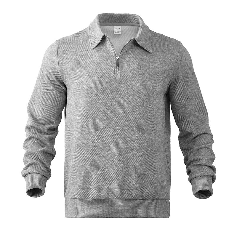 Polopullover | mit Reißverschluss