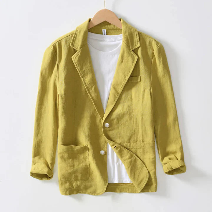 Amedeo - Leinen Jacke