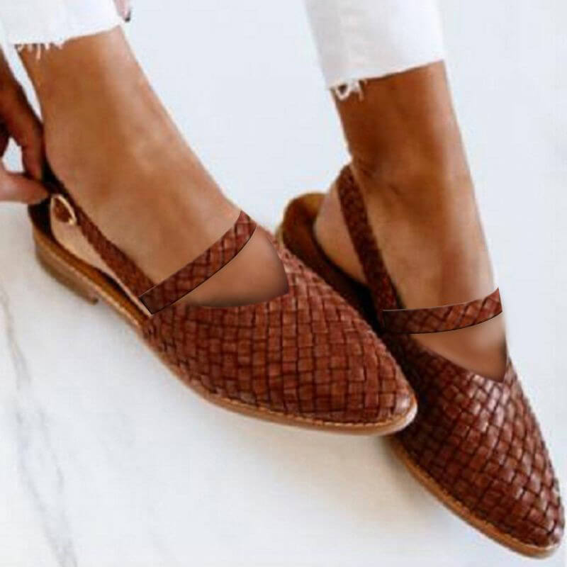 Lillymoda | Emmy - Spitzsandalen mit Niedrigem Absatz