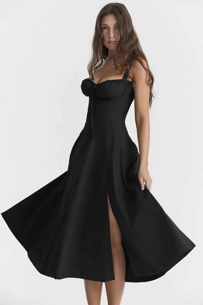 Lillymoda | Blakley - korsettiertes Blumen Sommerkleid