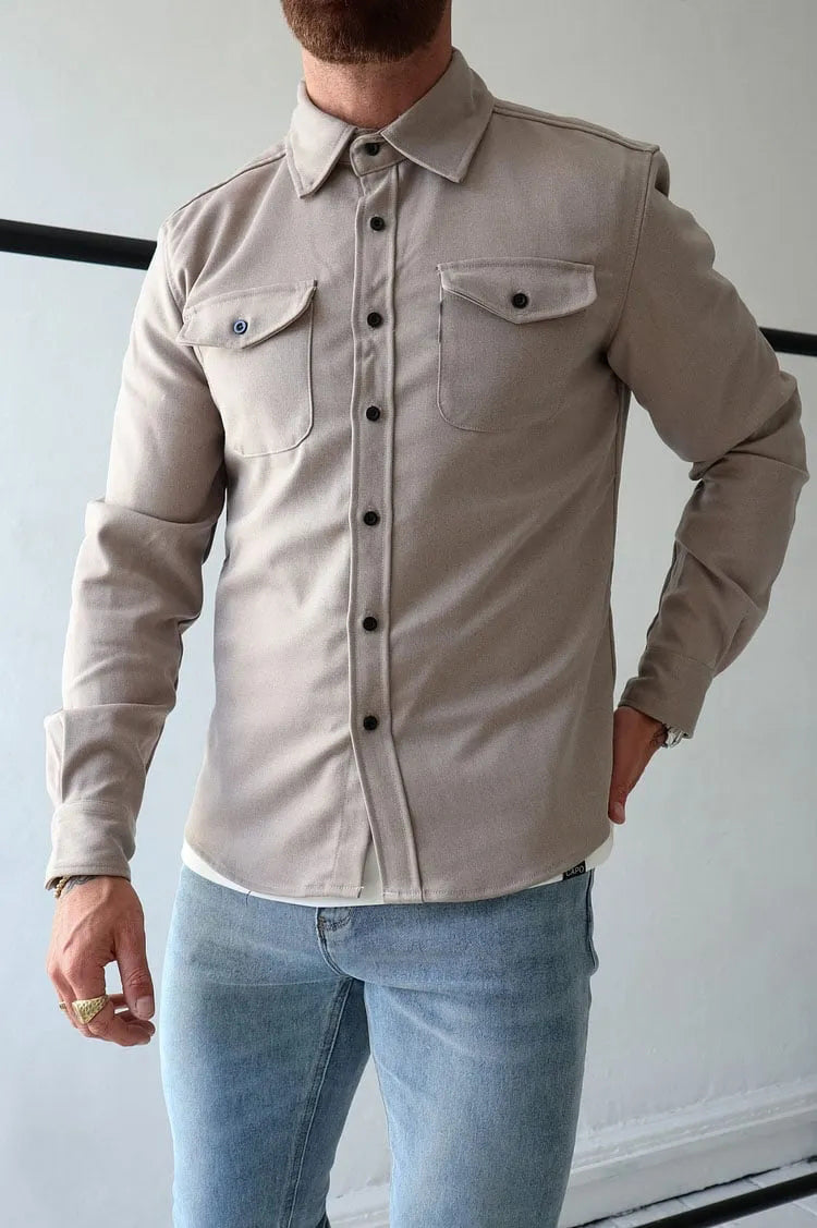 Oberhemd | Langarm | Hemdjacke | Herrenkleidung
