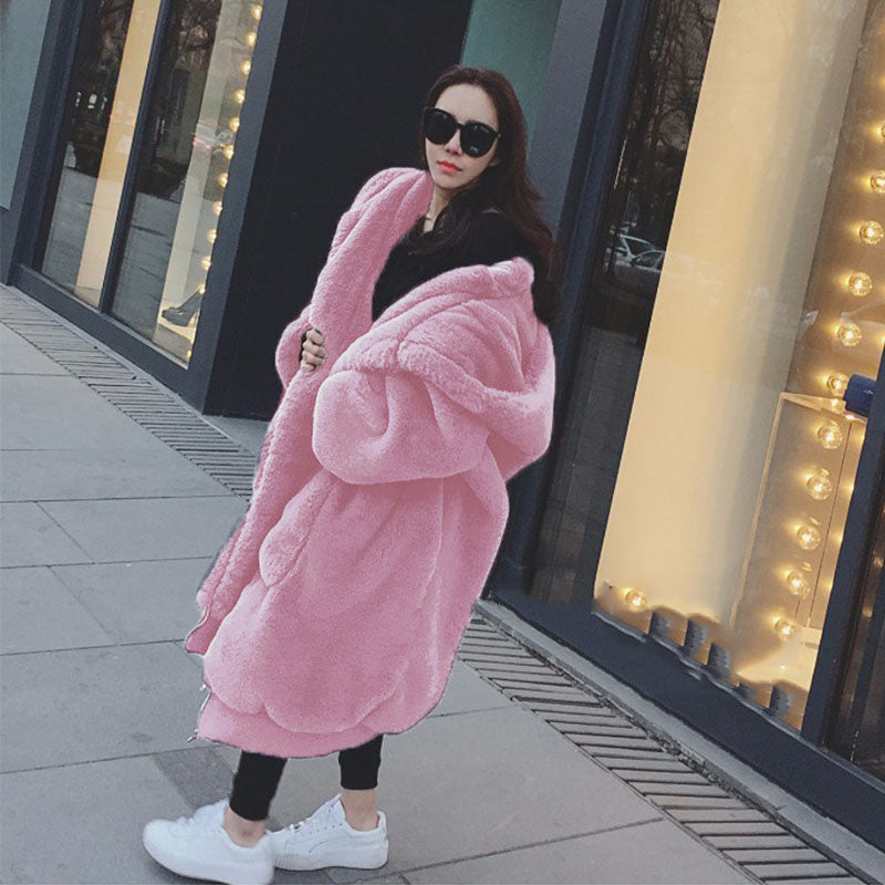 Lillymoda | Cora - Bequeme Winterjacke aus Kunstfell