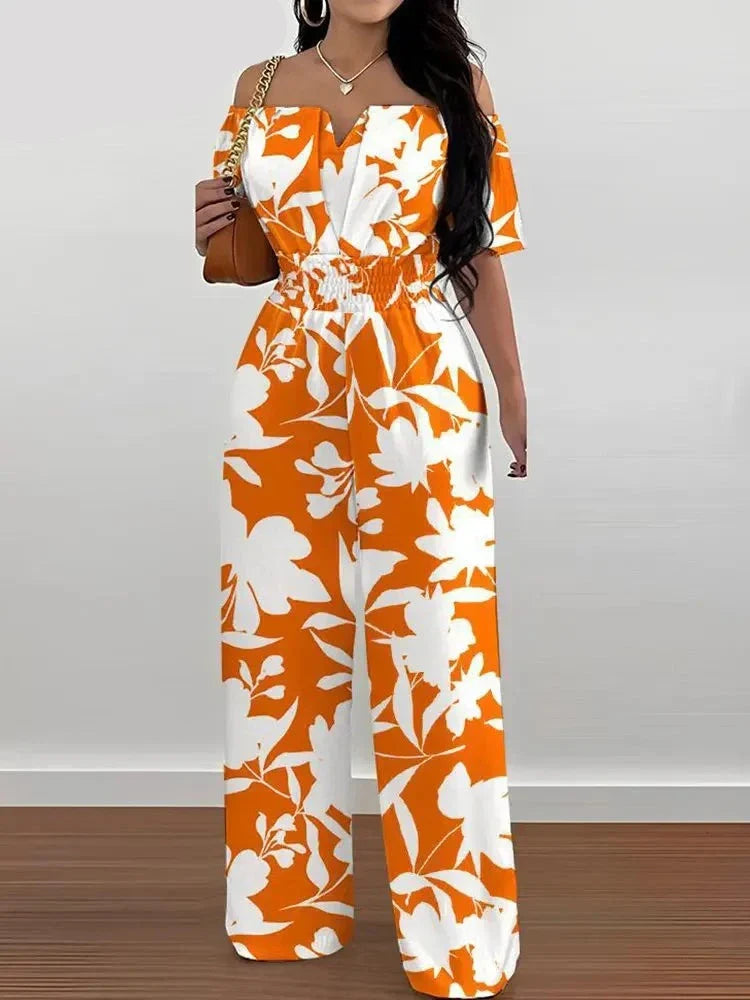 Esther - Einteiliger Off-the-Shoulder-Jumpsuit