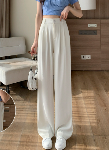 Isabella | Damen-Hochbundhose | Weites Bein