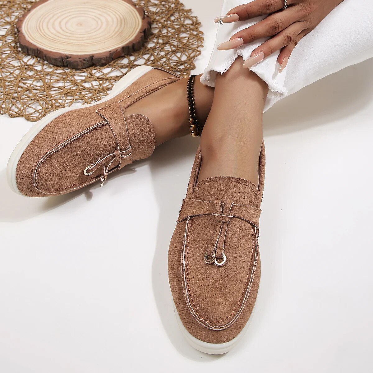 Stilvolle Loafer | Hausschuhe Frauen