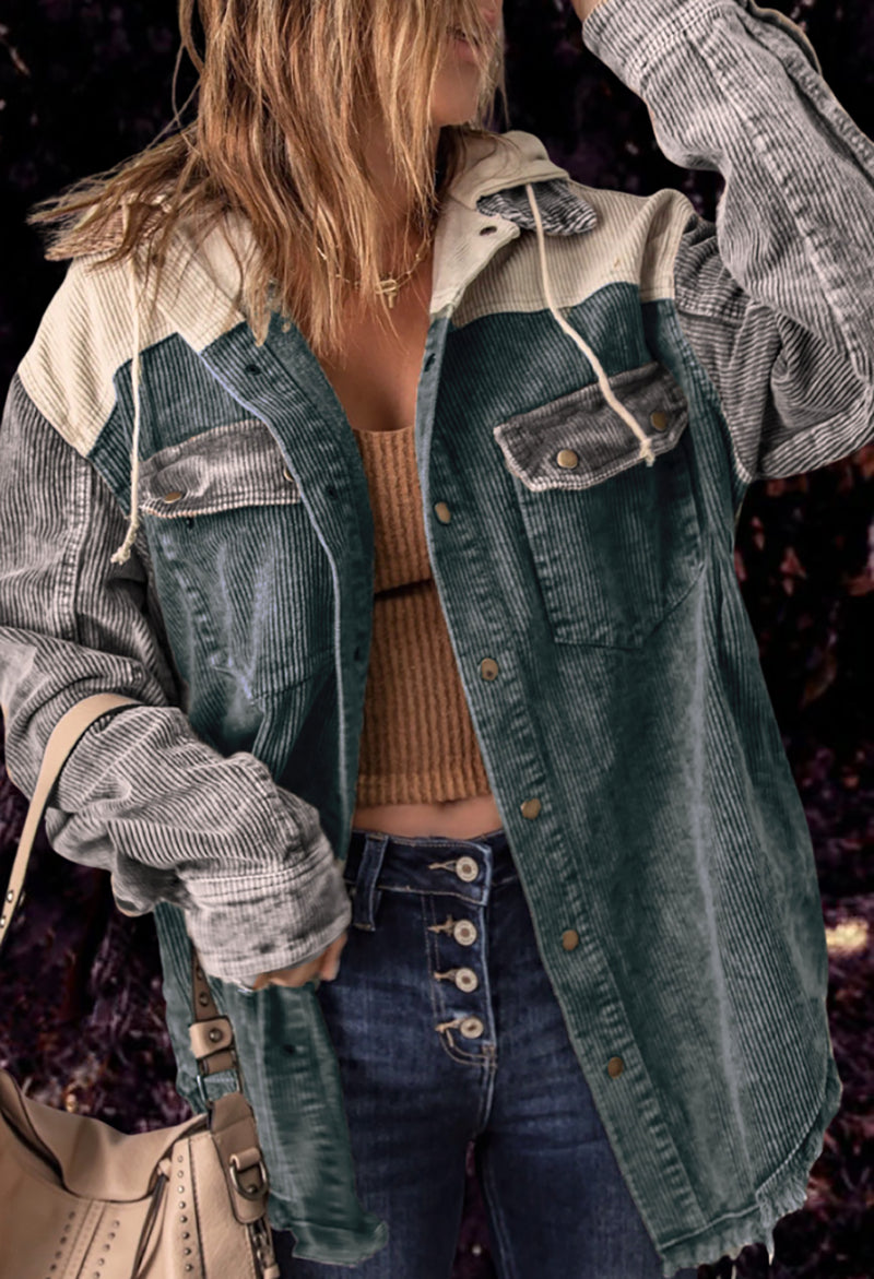 Lillymoda | Jordyn - Vintage Rib Samt Jacke