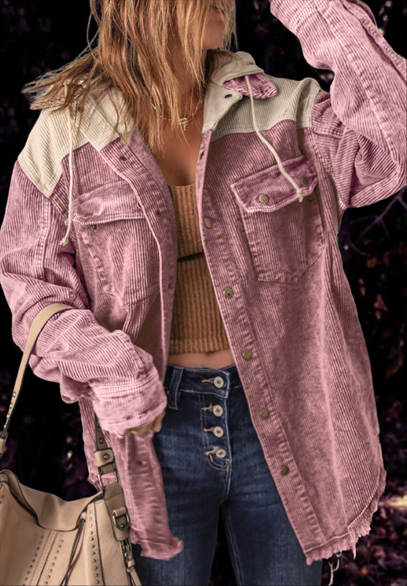 Lillymoda | Jordyn - Vintage Rib Samt Jacke