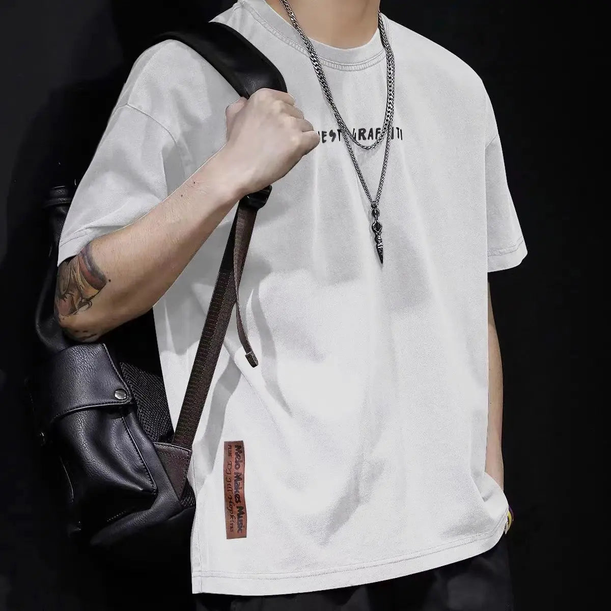 Ferdy - Freizeit-T-Shirt mit Rundhalsausschnitt