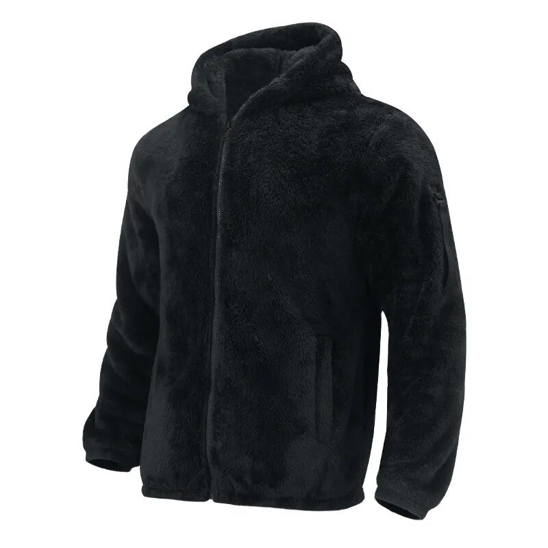 Lillymoda | Anthonio – Sherpa-Jacke mit Kapuze